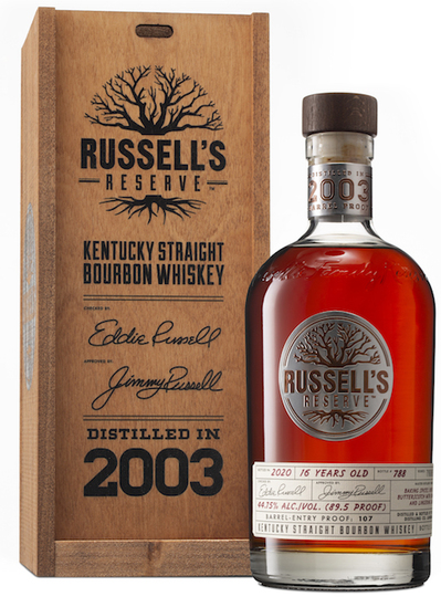 Wild Turkey Russells Reserve 16 Year Old Kentucky Straight Bourbon