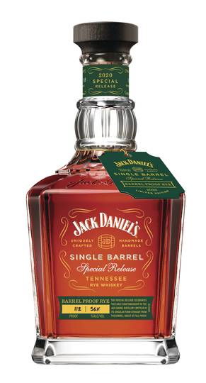 Jack Daniels Single Barrel Special Release Barrel Proof Rye Tennessee Whiskey