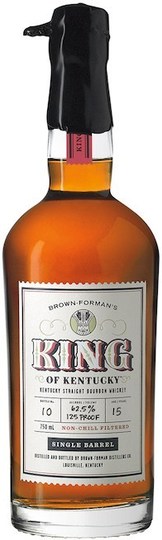 Brown Formans King Of Kentucky 2018 14 Year Old Single Barrel Bourbon