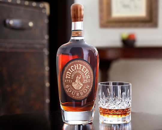 Michters 25 Year Old Single Barrel Bourbon Whiskey