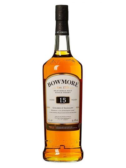 Bowmore Golden Elegant 15 Year Old Single Malt Scotch Whisky