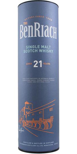 The Benriach Four Cask Maturation 21 Year Old Single Malt Scotch Whisky
