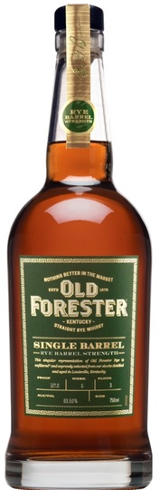 Old Forester Single Barrel Rye Whiskey