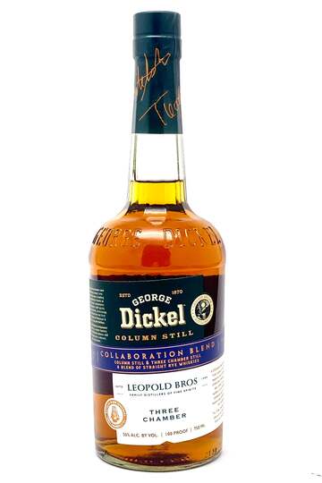 George Dickel Leopold Bros Collaboration Blend Rye Whiskey