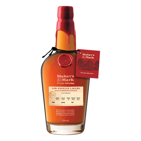 Makers Mark Los Angeles Lakers Champions Edition Kentucky Straight Bourbon Whisky