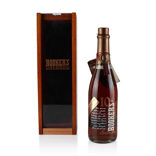 Bookers Limited Edition 10th Anniversary Bourbon Whiskey