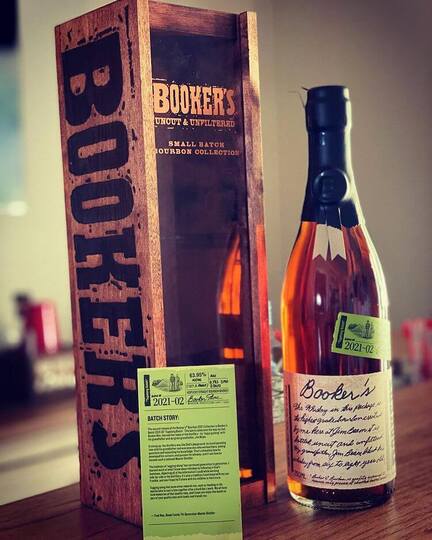 Bookers Small Batch Collection 2021 02 Tagalong Batch Kentucky Straight Bourbon Whiskey Kentucky