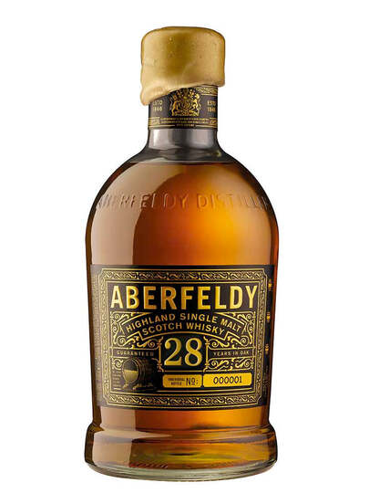 Aberfeldy 28 Year Old Single Malt Scotch Whisky