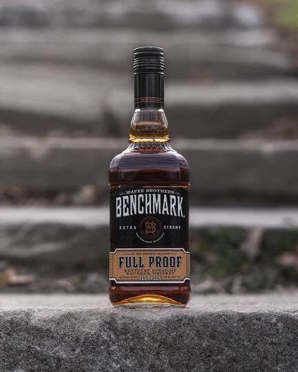 Mcafees Benchmark Old No 8 Full Proof Extra Strong Kentucky Straight Bourbon Whiskey
