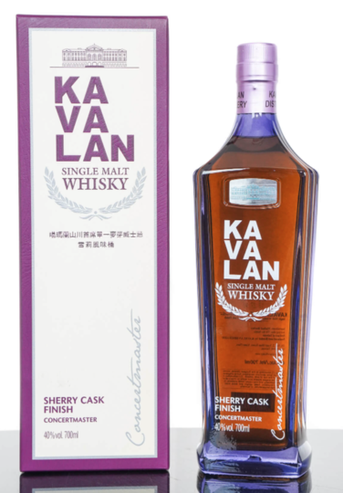 Kavalan Concertmaster Sherry Cask Finish Single Malt Whisky