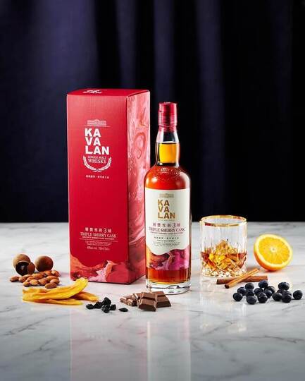 Kavalan Triple Sherry Cask Single Malt Whisky