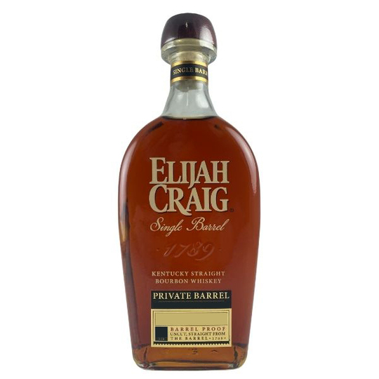 Elijah Craig Private Barrel Barrel Proof Single Barrel Bourbon