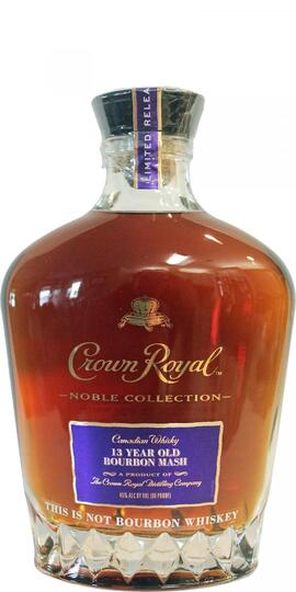 Crown Royal Noble Collection 13 Year Old Bourbon Mash Canadian Whiskey