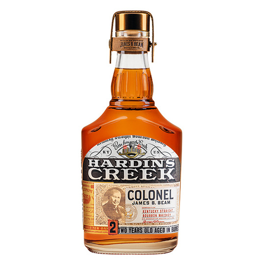 Hardin S Creek Colonel James B Beam 2 Year Old Kentucky Straight Bourbon Whiskey