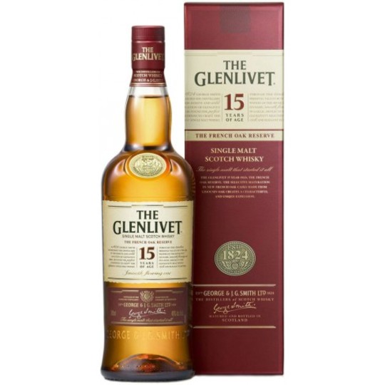 The Glenlivet 15 Year Old French Oak Reserve Single Malt Scotch Whisky