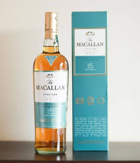 The Macallan 15 Year Old Fine Oak Single Malt Scotch Whisky