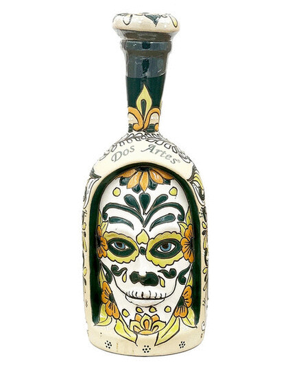 Dos Artes Day Of The Dead Skull Reposado Tequila