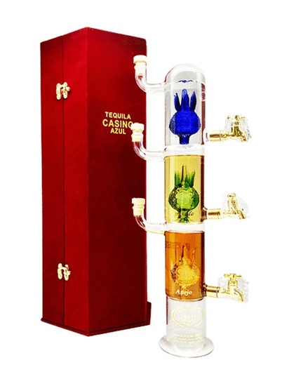 Casino Azul Collection Tower Limited Edition Tequila
