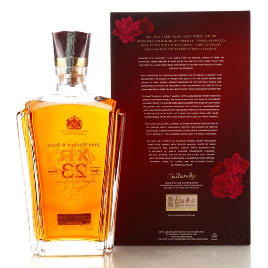 Johnnie Walker John Walker Sons Xr 23 Year Old Blended Malt Scotch Whisky