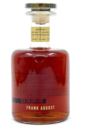 Frank August Case Study 01 Mizunara Japanese Oak Bourbon Whiskey