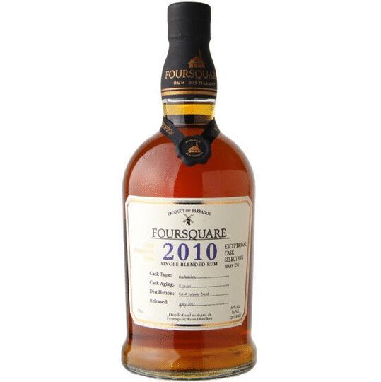 Foursquare Rum Distillery Exceptional Cask Selection 12 Year Old Single Blended Rum