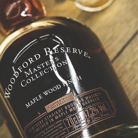 Woodford Reserve Masters Collection Maple Wood Finish Straight Bourbon
