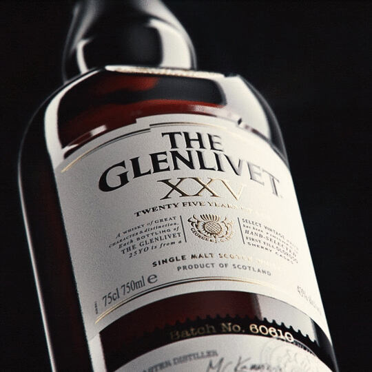 The Glenlivet Xxv 25 Year Old Single Malt Scotch Whisky