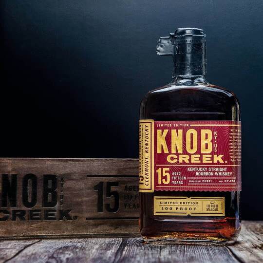 Knob Creek 15 Year Old Kentucky Straight Bourbon Whiskey
