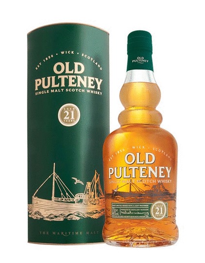Old Pulteney 21 Year Old Single Malt Scotch Whisky