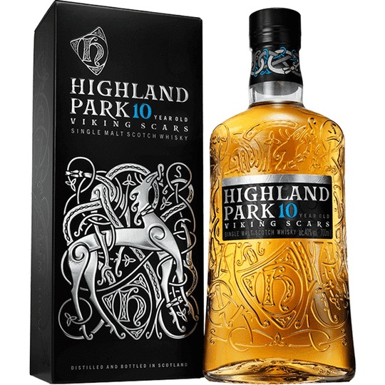 Highland Park Viking Scars 10 Year Old Single Malt Scotch Whisky