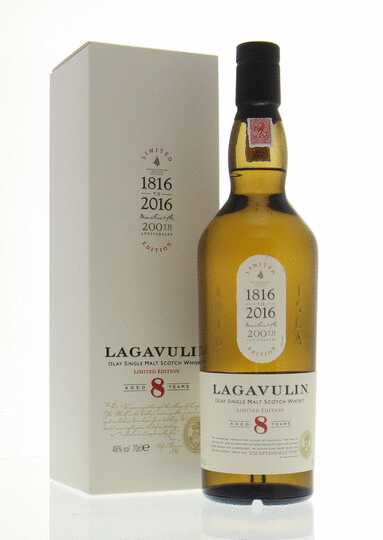Lagavulin 200 Years Anniversary Limited Edition 8 Year Old Scotch