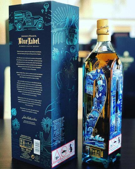 Johnnie Walker Blue Label 200th Anniversary Blended Scotch Whisky