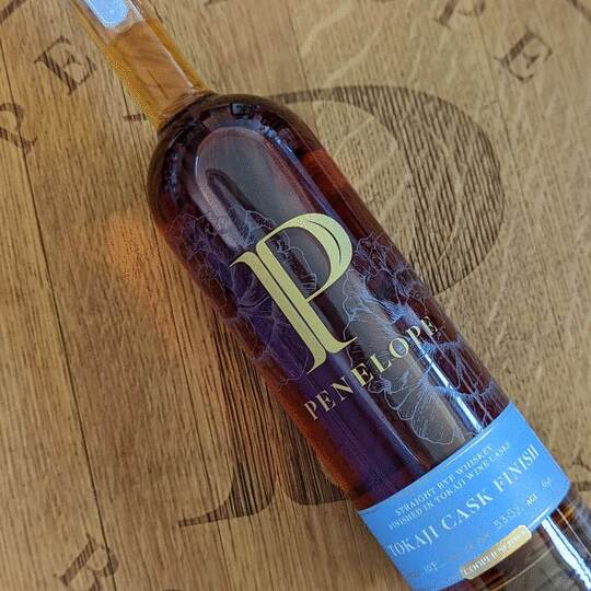 Penelope Tokaji Cask Finish Straight Rye Whiskey