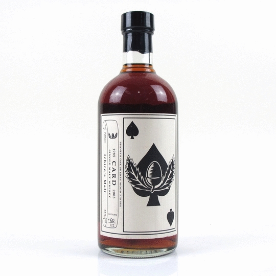 Ichiros Malt Hanyu Ace Of Spades Card 1st Edition Sherry Butt Finish Single Malt