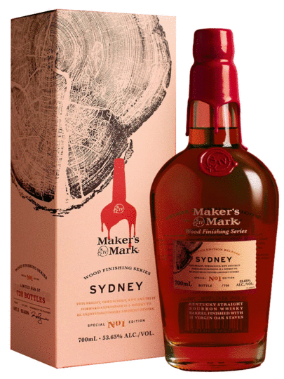 Makers Mark Wood Finishing Series Sydney Limited Release Kentucky Straight Bourbon Whisky