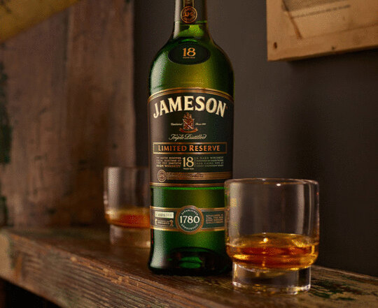 Jameson Limited Reserve 18 Year Old Irish Whiskey Discontinued Bottling