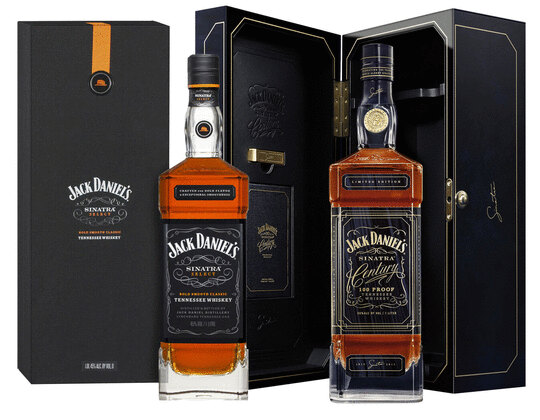 Jack Daniels Sinatra Century Select Tennessee Whiskey Bundle