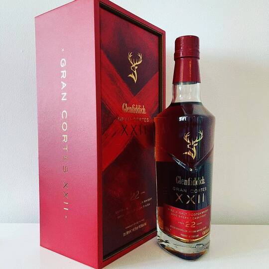 Glenfiddich Gran Cortes Xxii Rare Sherry Cask Finish 22 Year Old Single Malt Scotch Whisky