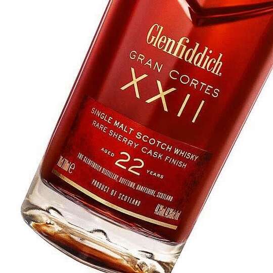 Glenfiddich Gran Cortes Xxii Rare Sherry Cask Finish 22 Year Old Single Malt Scotch Whisky