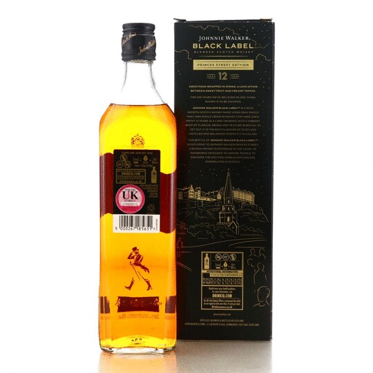 Johnnie Walker Black Label 12 Year Princes Street Edition