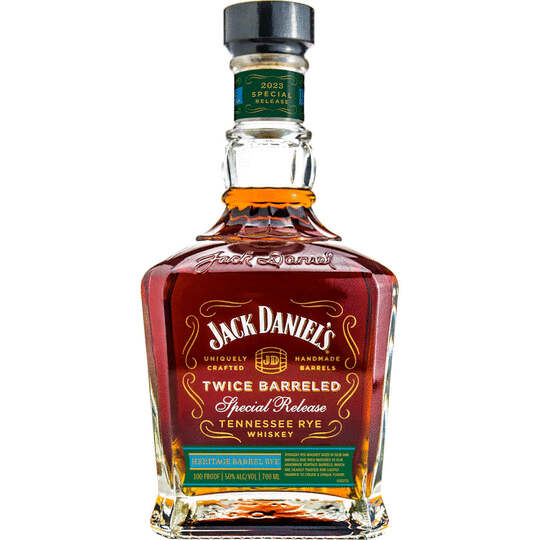Jack Daniels Special Release 2023 Twice Barreled Heritage Barrel Rye Whiskey
