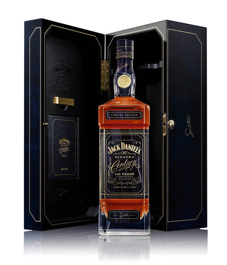 Jack Daniels Sinatra Century Select Tennessee Whiskey Bundle