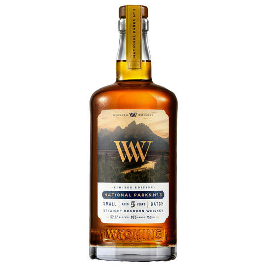 Wyoming Whiskey National Parks No3 5 Year Old Small Batch Bourbon