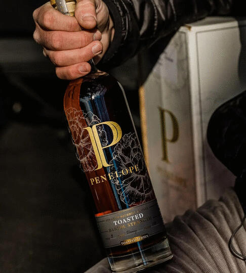 Penelope Toasted Series Barrel Strength Straight Bourbon Whiskey