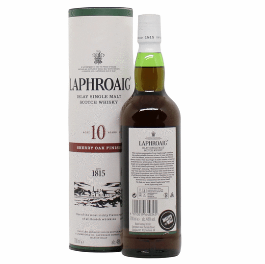 Laphroaig 10 Year Old Sherry Oak Finish Single Malt Scotch Whisky