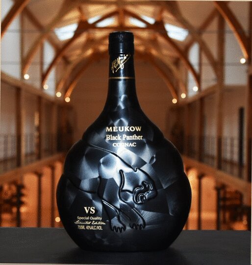 Meukow Vs Black Panther Limited Edition Cognac