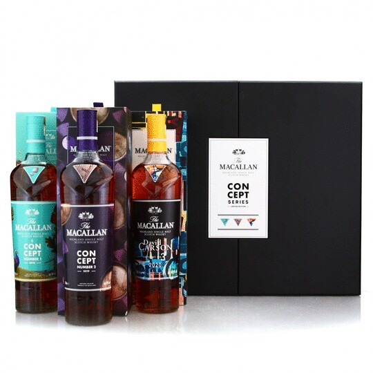 The Macallan The Macallan Concept Series Number 1 3 Art Music David Carson Limited Edition Collection