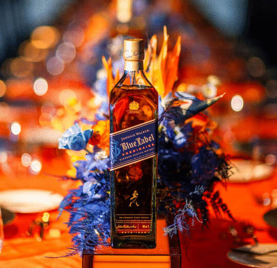 Johnnie Walker Blue Label Xordinaire Xo Cognac Cask Finish Blended Scotch Whisky