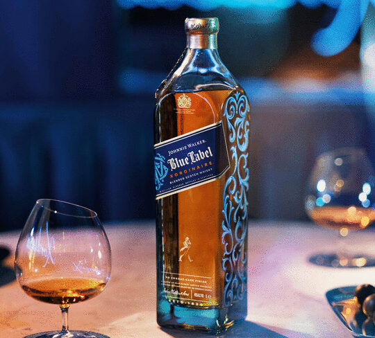Johnnie Walker Blue Label Xordinaire Xo Cognac Cask Finish Blended Scotch Whisky