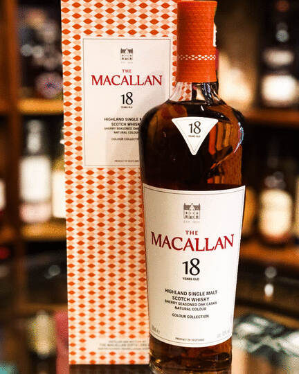 The Macallan The Colour Collection 18 Year Old Single Malt Scotch Whisky